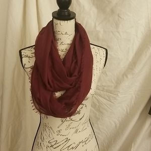 Wine infinity scarf